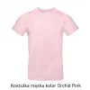 T-Shirt B&C E190 z dużym nadrukiem z tyłu