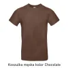 T-Shirt B&C E190 z dużym nadrukiem z tyłu