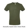 T-Shirt B&C E190 z dużym nadrukiem z tyłu