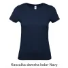 T-Shirt B&C E190 z dużym nadrukiem z tyłu