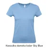 T-Shirt B&C E190 z dużym nadrukiem z tyłu