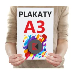 Plakaty A3 papier 170g