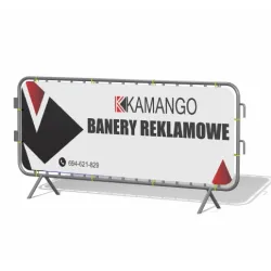 Banery reklamowe - wykończenie standardowe