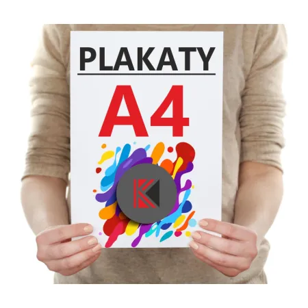 Plakaty A4 papier 170g
